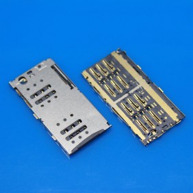 Коннектор SIM-карты для телефона Meizu M1