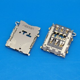 Коннектор SIM-карты для телефона Samsung SM-A300F Galaxy A3