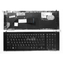 Клавиатура для ноутбука HP ProBook 4720s, черная, с рамкой