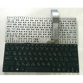 Клавиатура для ноутбука Asus S300, черная, без рамки