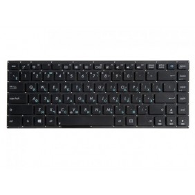 Клавиатура для ноутбука Asus S400, черная, без рамки