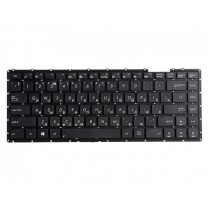 Клавиатура для ноутбука Asus X450, черная, без рамки