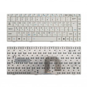 Клавиатура для ноутбука Asus U3, Г-образный Enter, белая