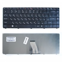 Клавиатура для ноутбука Acer eMachines D525, плоский Enter, черная