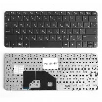 Клавиатура для ноутбука HP Mini 210-1000, плоский Enter, черная