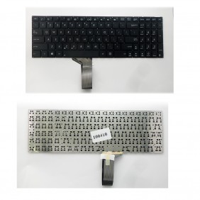 Клавиатура для ноутбука Asus S551, черная, без рамки
