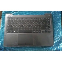 Клавиатура для ноутбука Samsung NP530U4C, черная, c топкейсом