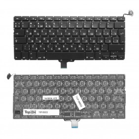 Клавиатура для ноутбука Apple MacBook Pro 13 A1278 2008-2012, черная, без рамки