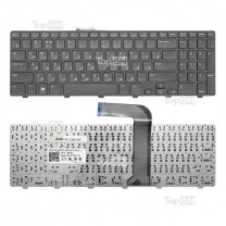 Клавиатура для ноутбука Dell Inspiron N5110, черная, с рамкой