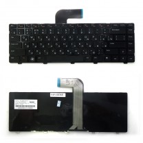 Клавиатура для ноутбука Dell Inspiron 3520, черная, с рамкой