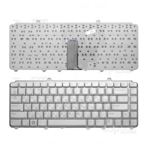 Клавиатура для ноутбука Dell Inspiron 1318, серебристая