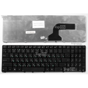 Клавиатура для ноутбука Asus K52, черная, с рамкой