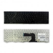 Клавиатура для ноутбука Dell Inspiron 3721, черная, с рамкой