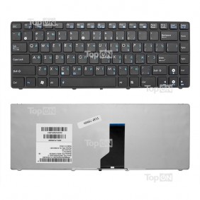 Клавиатура для ноутбука Asus UL30, черная, с рамкой