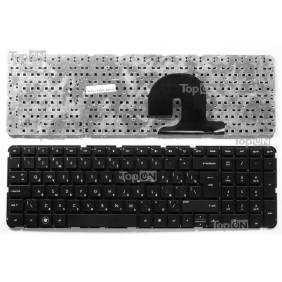 Клавиатура для ноутбука HP Pavilion DV7-4000, черная, без рамки