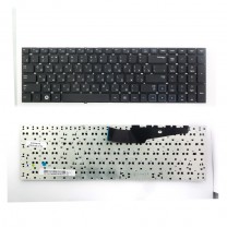 Клавиатура для ноутбука Samsung NP300E7A, черная, без рамки