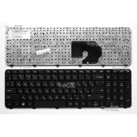 Клавиатура для ноутбука HP Pavilion DV7-6000, черная, с рамкой