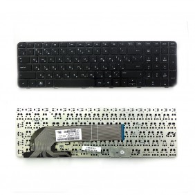 Клавиатура для ноутбука HP ProBook 450 G0, черная, с рамкой