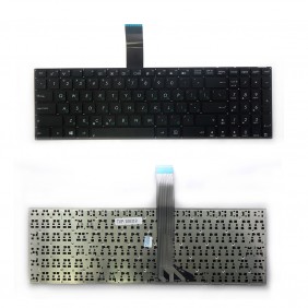 Клавиатура для ноутбука Asus X502, черная, без рамки