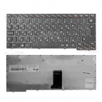Клавиатура для ноутбука Lenovo Ideapad S110, черная, с рамкой