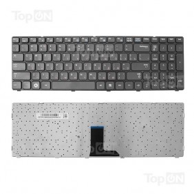 Клавиатура для ноутбука Samsung R580, черная, с рамкой