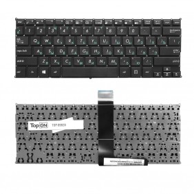 Клавиатура для ноутбука Asus X200CA, черная, без рамки