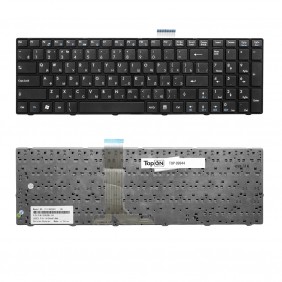 Клавиатура для ноутбука MSI A6200, черная, с рамкой