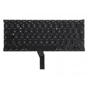 Клавиатура для ноутбука Apple MacBook Air 13" A1369, черная, без рамки