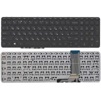Клавиатура для ноутбука HP 15-j000, черная, без рамки