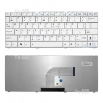 Клавиатура для ноутбука Asus N10, белая