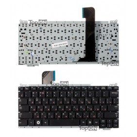 Клавиатура для ноутбука Samsung NC110, черная, без рамки