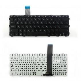 Клавиатура для ноутбука Asus X301, черная, без рамки