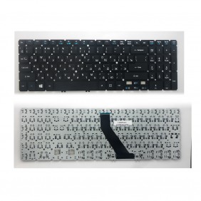 Клавиатура для ноутбука Acer Aspire V5-573G, черная, без рамки, с подсветкой