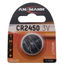 CR2450, батарейка литиевая Ansmann