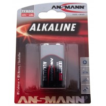 Крона, батарейка алкалиновая (щелочная) Ansmann