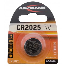CR2025, батарейка литиевая Ansmann