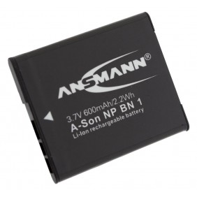 Аккумулятор NP-BN1 для фотоаппарата Sony DSC-T99,  Li-ion, 600 mAh