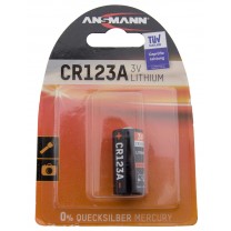 CR123A, батарейка литиевая Ansmann