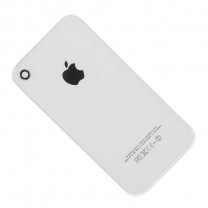 Задняя крышка для iPhone 4 белая (олеофобное покрытие)