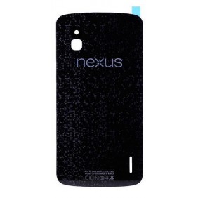 Задняя крышка для LG Google Nexus 4 E960 черная