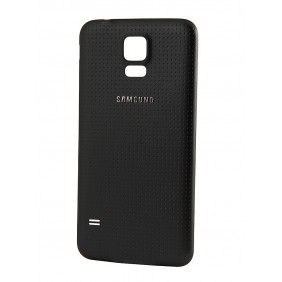 Задняя крышка для Samsung Galaxy S5 SM-G900F черная, оригинал