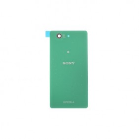 Задняя крышка для Sony Xperia Z3 D6603 серебристо-зелёная