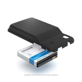 Аккумулятор EB575152VU для телефона Samsung GT-i9000 Galaxy S Black, Li-ion, 2500 mAh