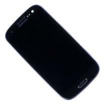 Дисплей для Samsung Galaxy S3 i9300 + тачскрин синий в раме