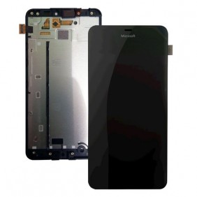 Дисплей для Nokia lumia 640 XL Dual SIM + тачскрин черный в раме