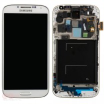 Дисплей для Samsung Galaxy S4 i9505 + тачскрин белый в раме