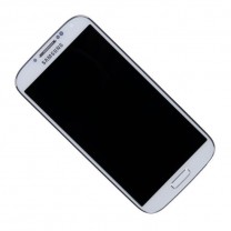 Дисплей для Samsung Galaxy S4 i9500 + тачскрин белый в раме