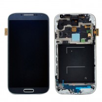 Дисплей для Samsung Galaxy S4 i9500 + тачскрин синий в раме
