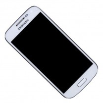 Дисплей для Samsung Galaxy S4 mini i9190 + тачскрин белый в раме