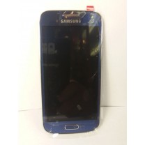 Дисплей для Samsung Galaxy S4 mini i9190 + тачскрин синий в раме